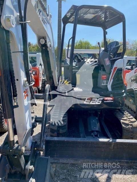Bobcat E26 Mini ekskavatoriai < 7 t