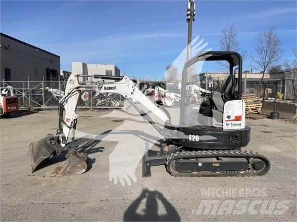 Bobcat E26 Mini ekskavatoriai < 7 t
