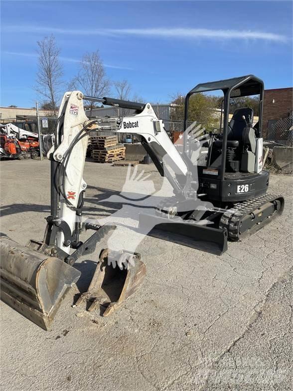 Bobcat E26 Mini ekskavatoriai < 7 t