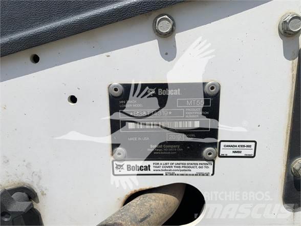 Bobcat MT55 Krautuvai su šoniniu pasukimu