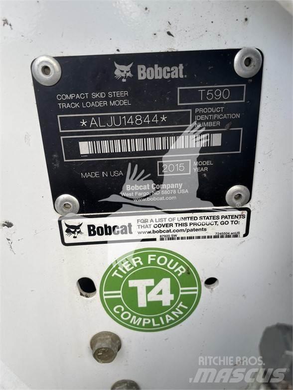 Bobcat T590 Krautuvai su šoniniu pasukimu