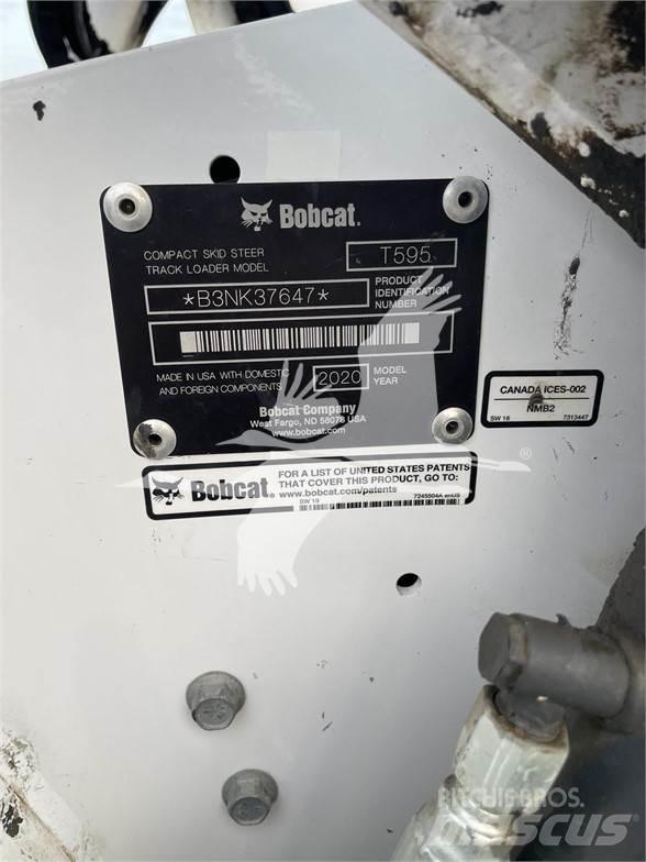 Bobcat T595 Krautuvai su šoniniu pasukimu
