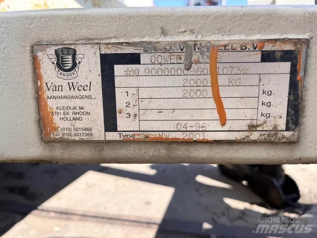 Van Weel VW 2001 Dengtos priekabos