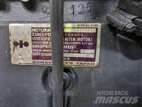 Komatsu 6D125E-2 Varikliai