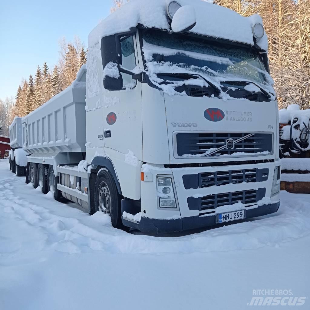 Volvo FH 520 Savivarčių priekabų vilkikai