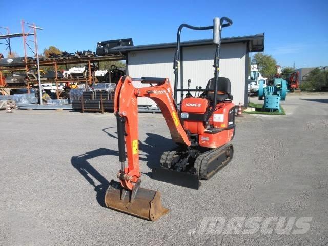 Kubota K 008-5 Mini ekskavatoriai < 7 t