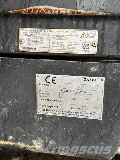 Hitachi ZX 350 LC-6 Vikšriniai ekskavatoriai