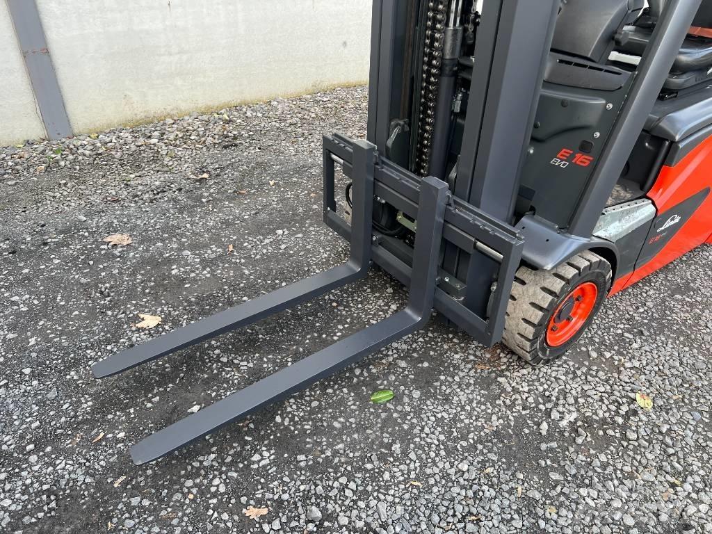 Linde E16-02 EVO Elektriniai šakiniai krautuvai