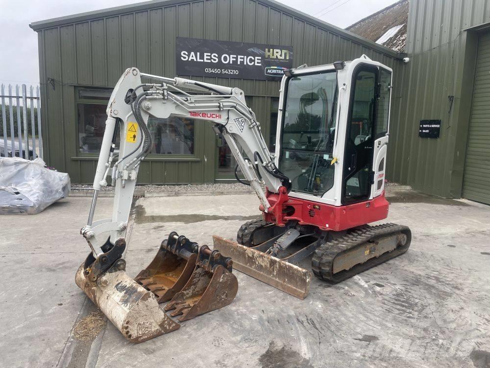 Takeuchi TB 325 R Mini ekskavatoriai < 7 t