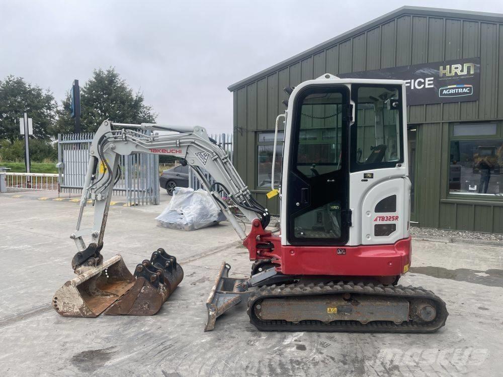 Takeuchi TB 325 R Mini ekskavatoriai < 7 t