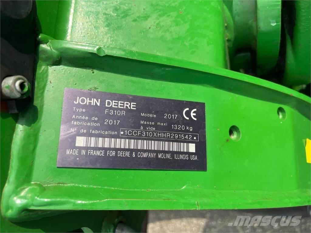 John Deere F310R Formuojančios žoliapjovės