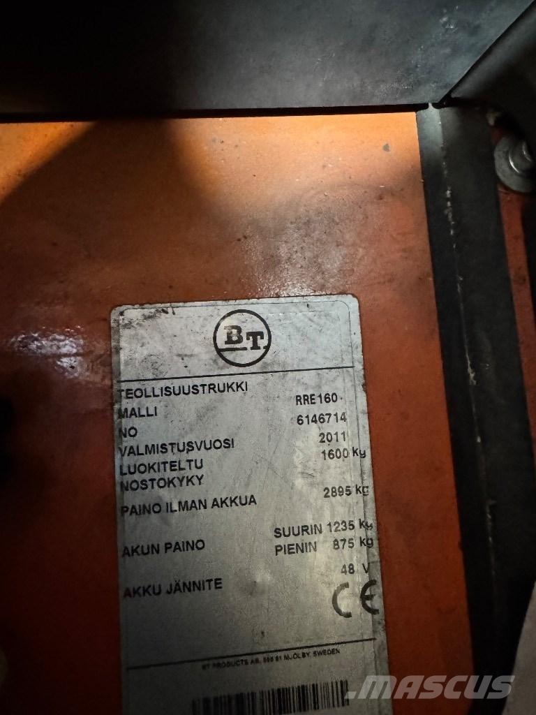 BT RR E 160 Šakiniai krautuvai su prailgintu keltuvu