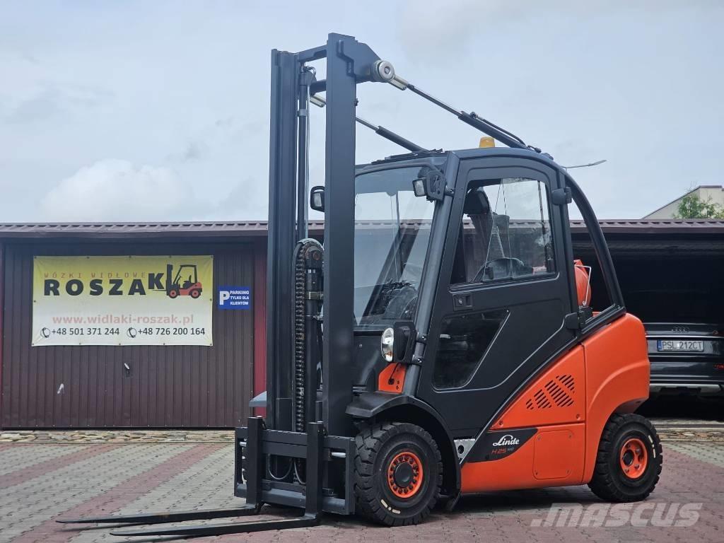 Linde H25T-02 LPG (dujiniai) krautuvai