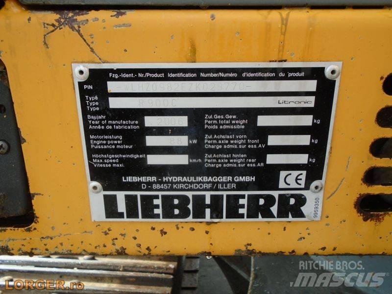 Liebherr R 900 C Vikšriniai ekskavatoriai