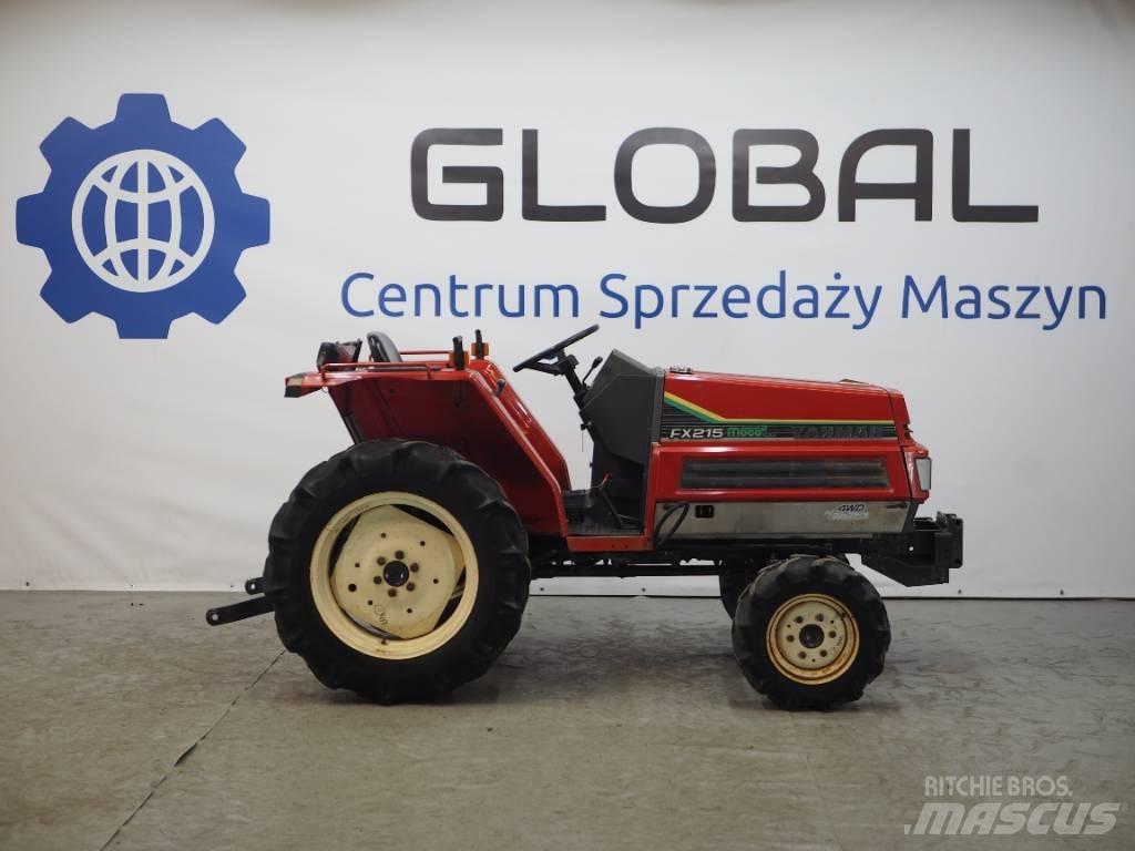 Yanmar FX215 Naudoti kompaktiški traktoriai