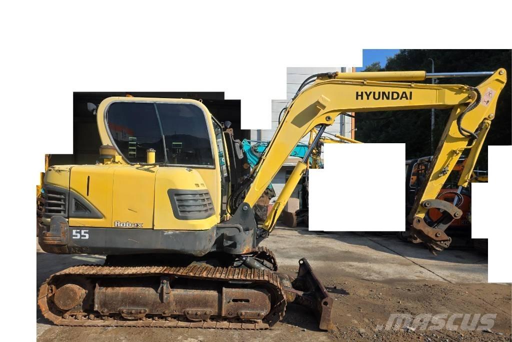 Hyundai Robex 55 Mini ekskavatoriai < 7 t