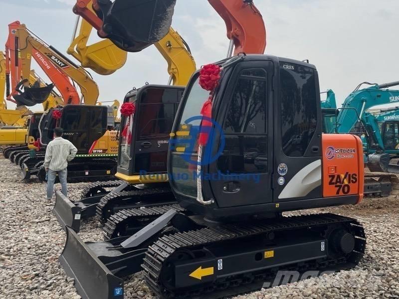 Hitachi ZX70 Mini ekskavatoriai < 7 t
