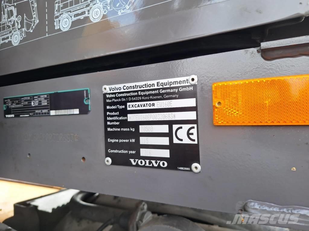 Volvo EW 160 E Ratiniai ekskavatoriai