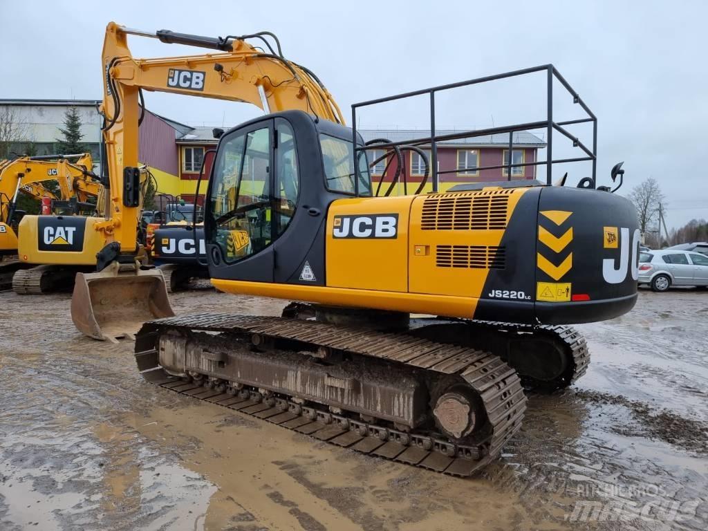 JCB JS 220 LC Vikšriniai ekskavatoriai