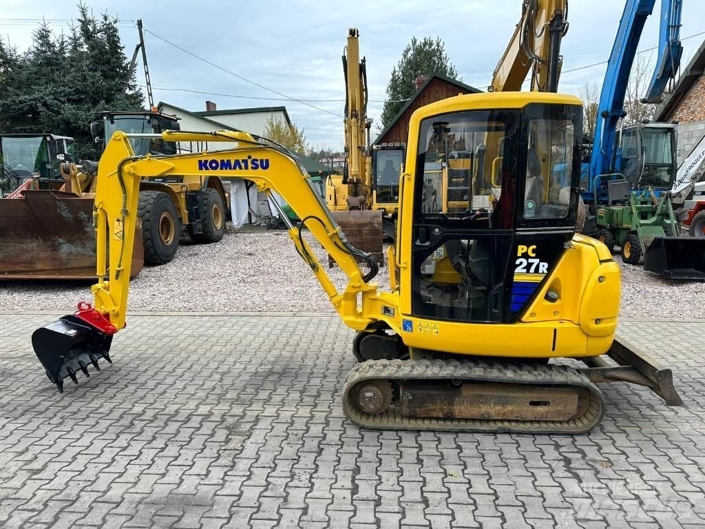 Komatsu PC 27 R-8 Mini ekskavatoriai < 7 t