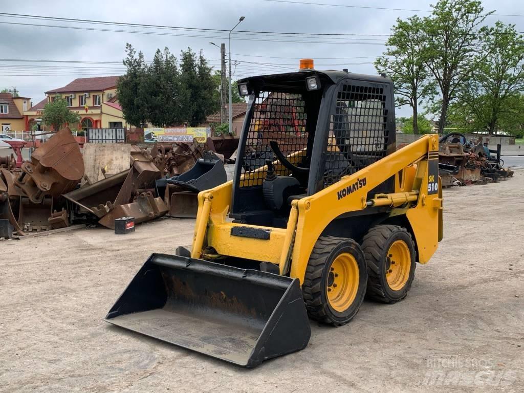 Komatsu SK 510 Krautuvai su šoniniu pasukimu