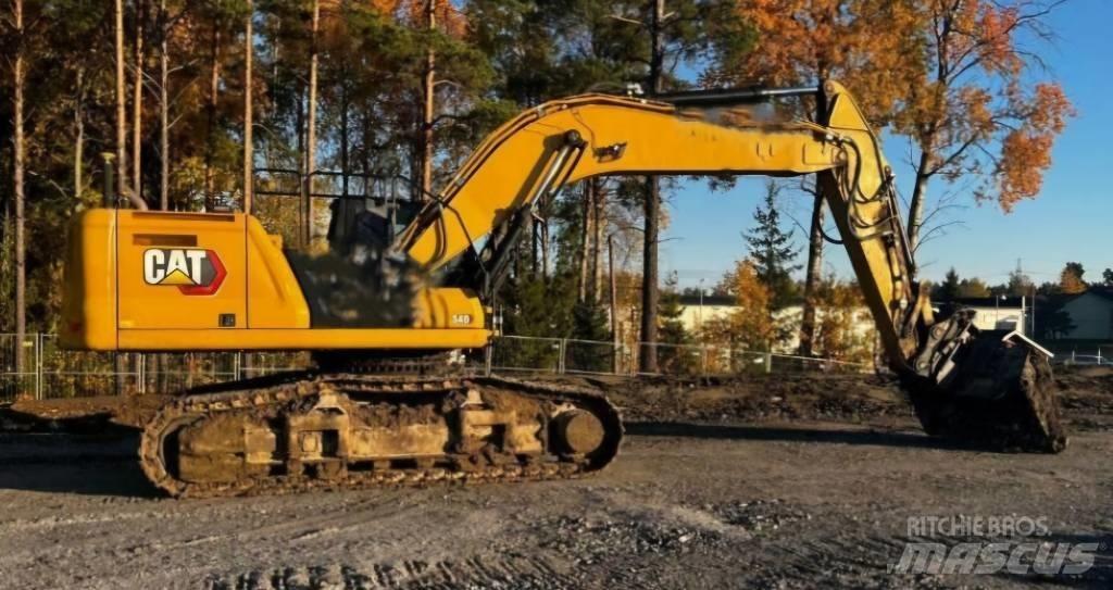 CAT 340 Vikšriniai ekskavatoriai