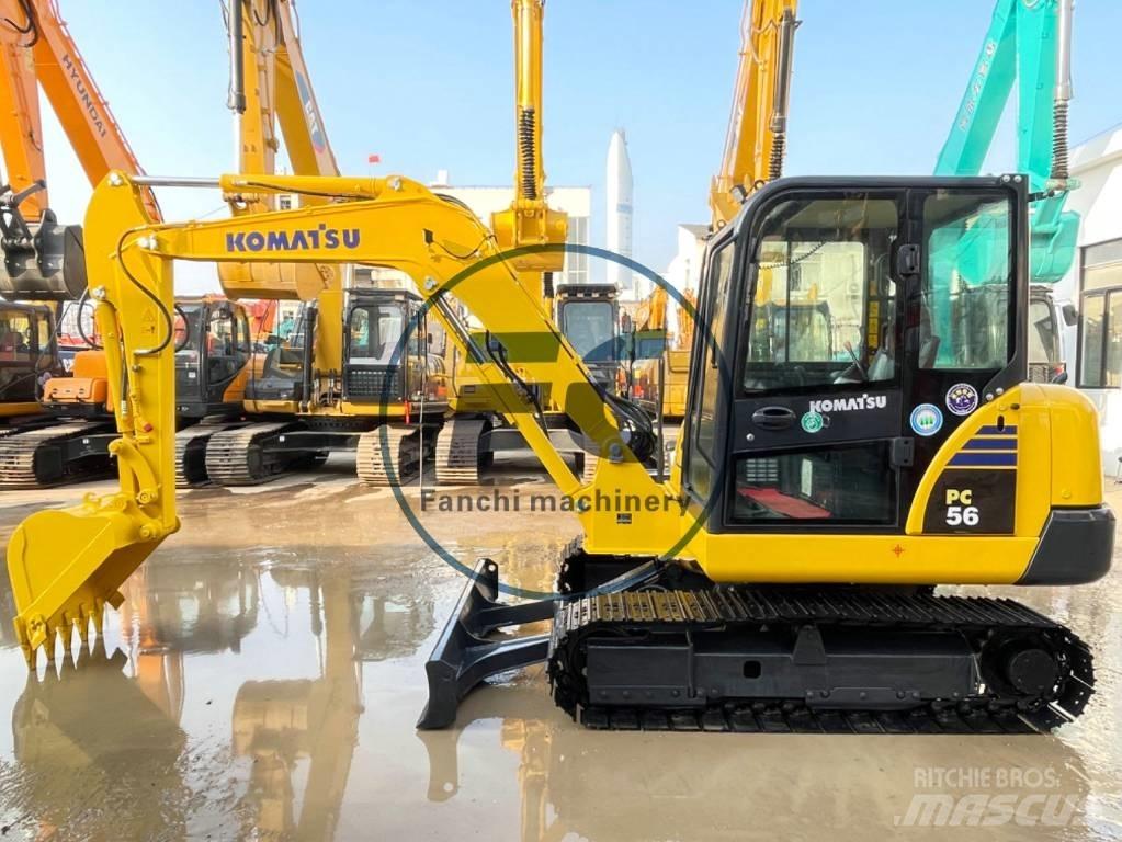 Komatsu PC 56 Mini ekskavatoriai < 7 t