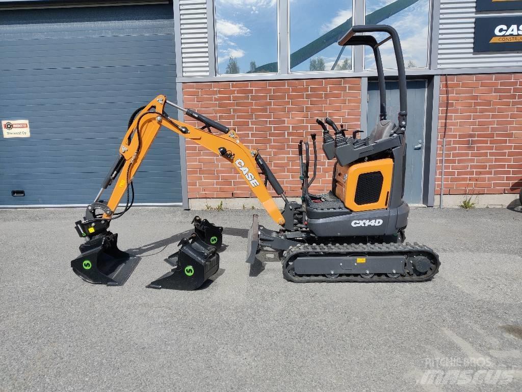 CASE CX 14 D Mini ekskavatoriai < 7 t