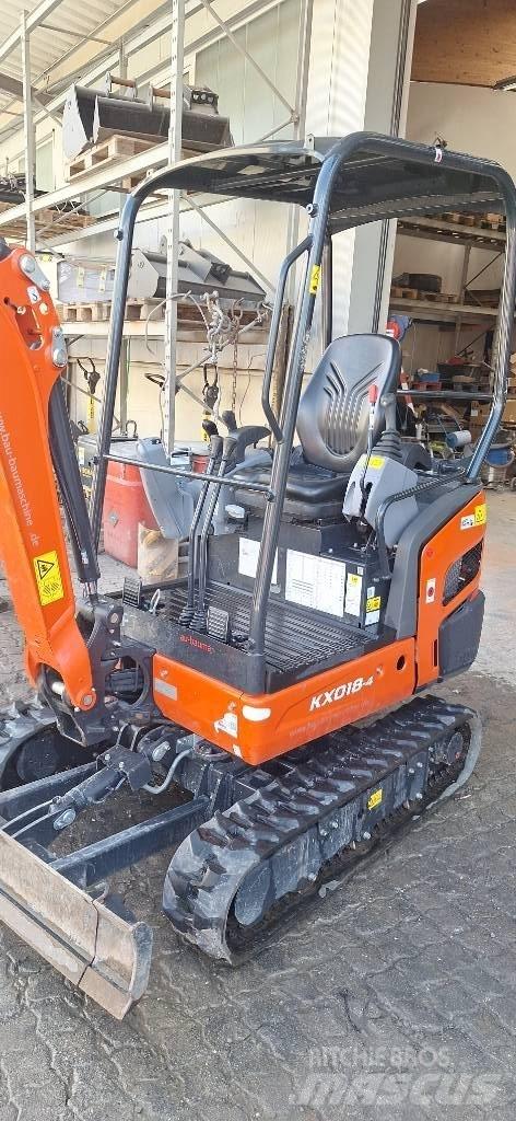 Kubota KX 018-4 Mini ekskavatoriai < 7 t