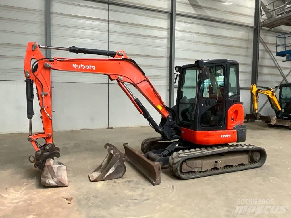 Kubota U 55-4 Mini ekskavatoriai < 7 t