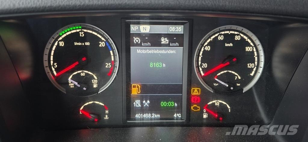 Scania R 580 LA 8x4 Naudoti vilkikai