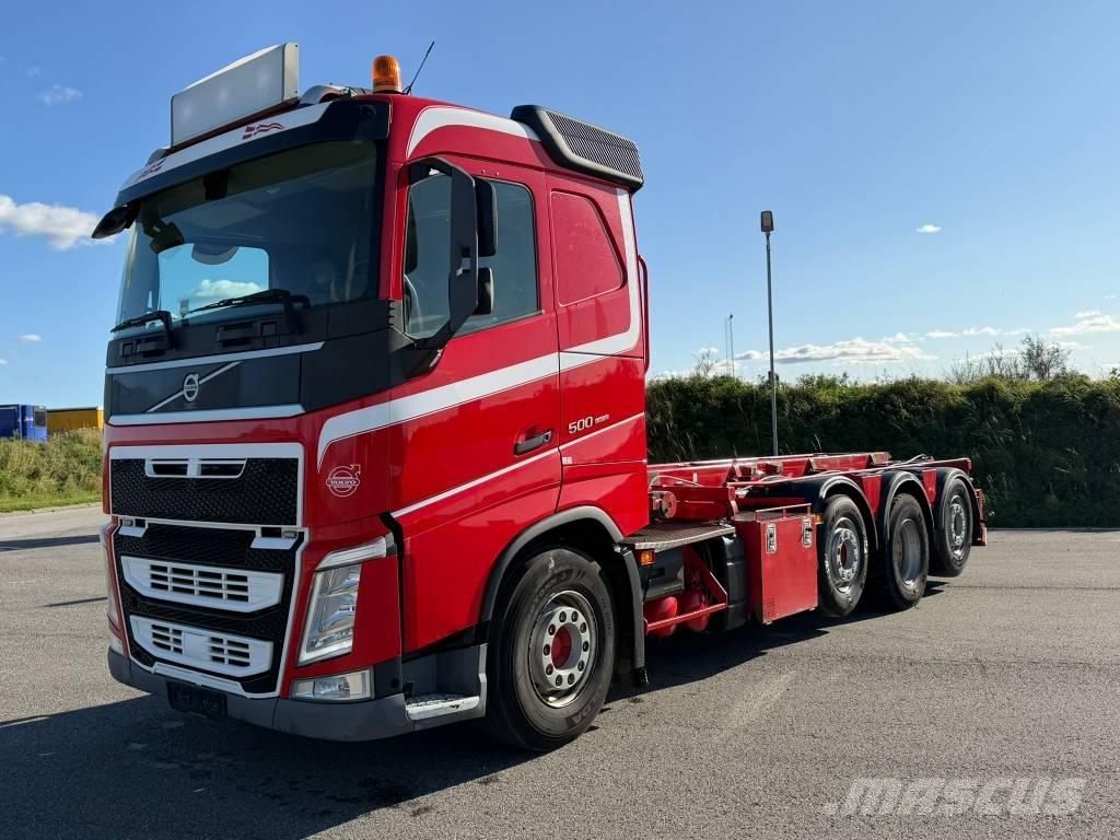 Volvo FH 500 Savivarčiai su kabeliniu keltuvu