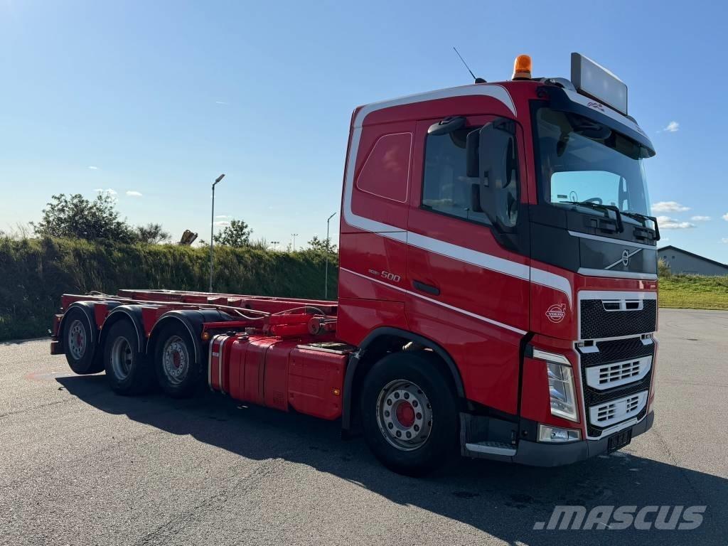Volvo FH 500 Savivarčiai su kabeliniu keltuvu