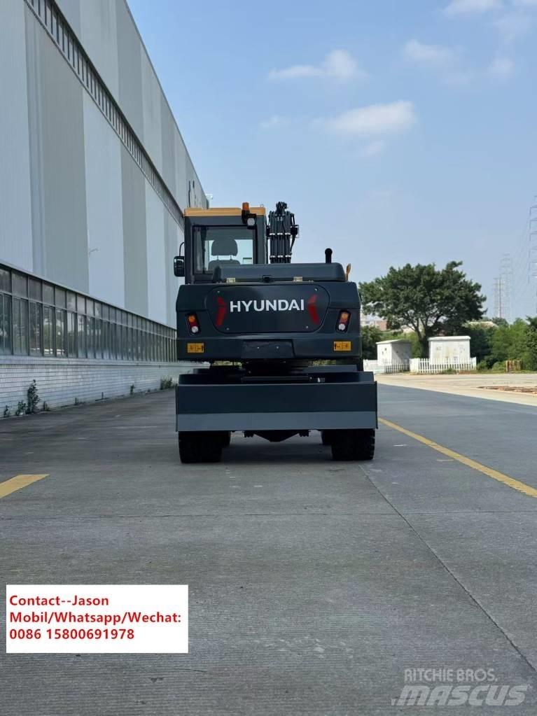 Hyundai HW80 Ratiniai ekskavatoriai