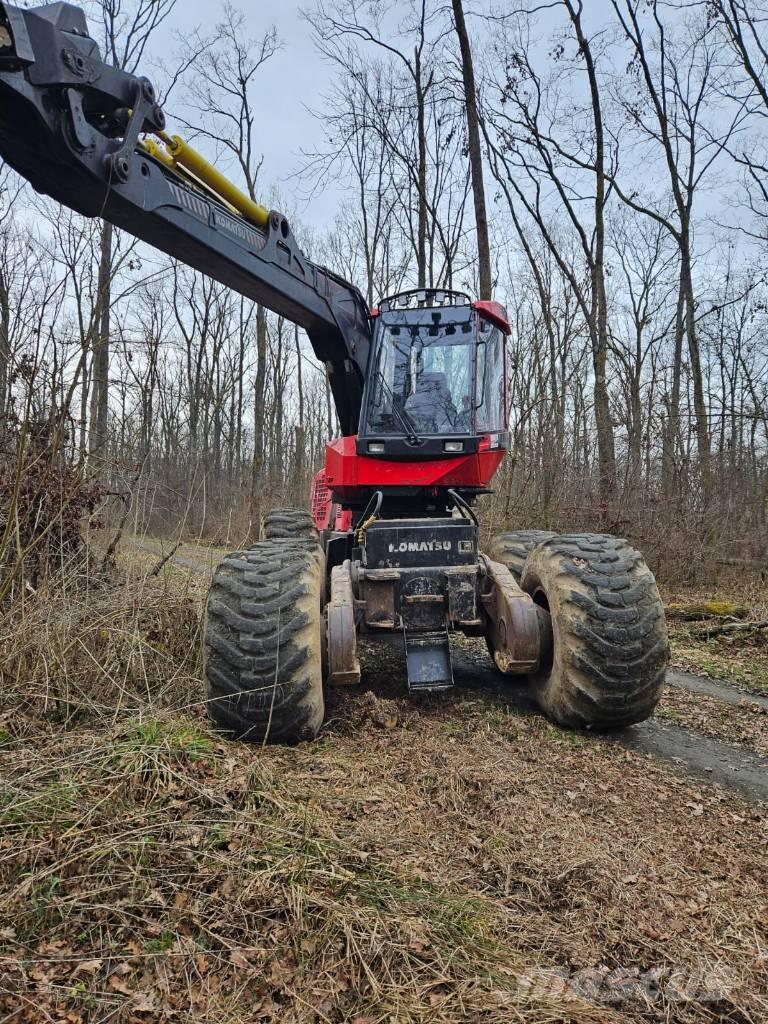 Komatsu 941 Miško technika (Harvesteriai)