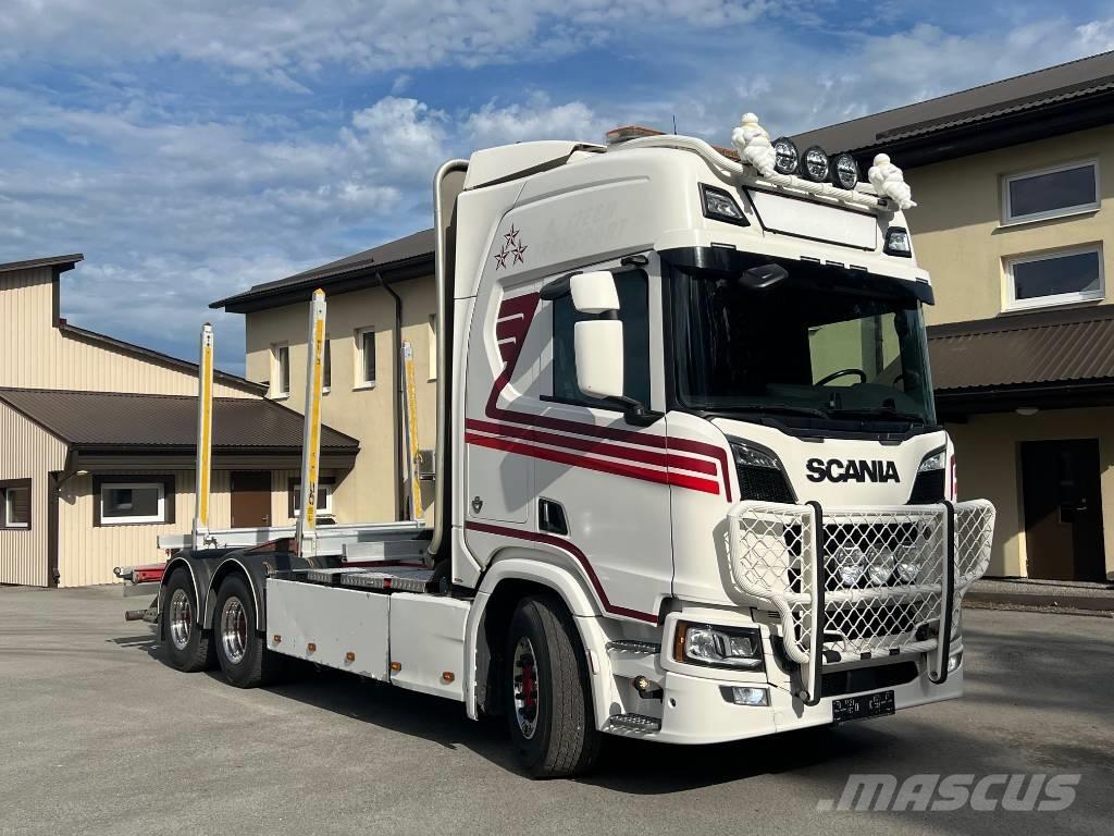 Scania R 730 B6X4NB Miškovežių vilkikai