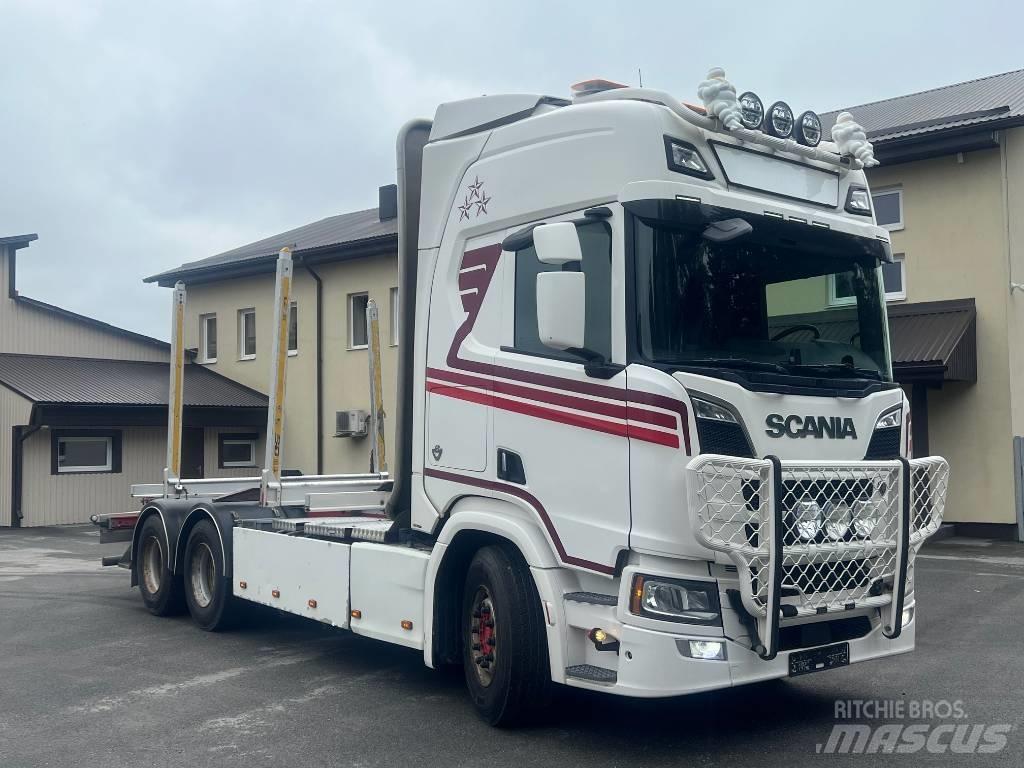 Scania R 730 B6X4NB Miškovežių vilkikai
