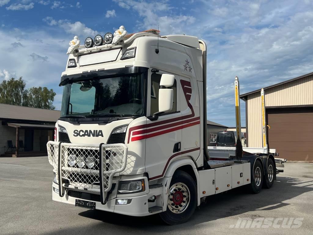 Scania R 730 B6X4NB Miškovežių vilkikai