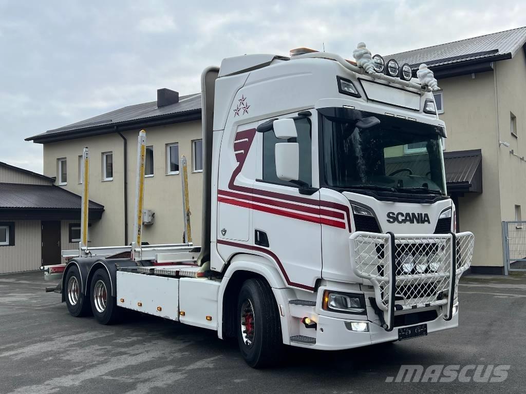 Scania R 730 B6X4NB Miškovežių vilkikai