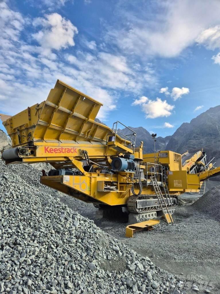 Keestrack H6E Zero Mobilūs smulkintuvai