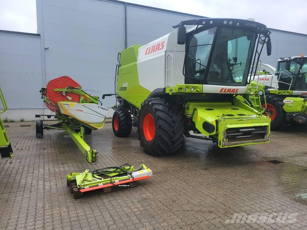 CLAAS Lexion 650 Derliaus nuėmimo kombainai