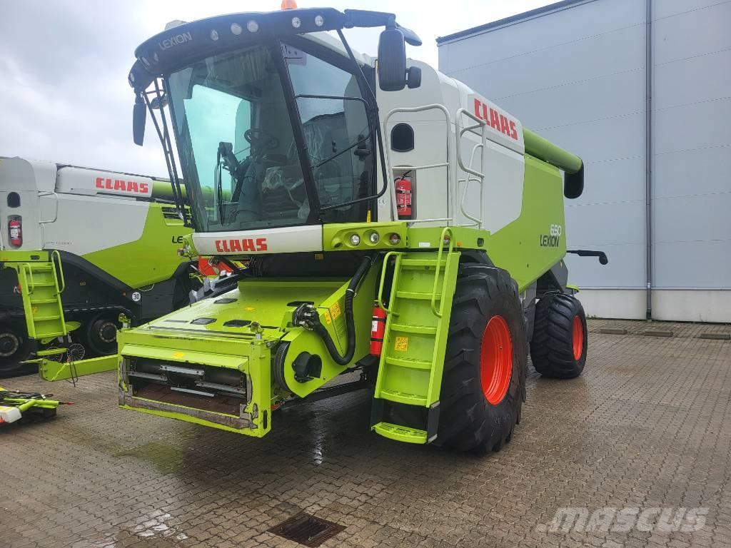 CLAAS Lexion 650 Derliaus nuėmimo kombainai