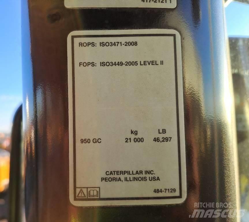 CAT 950 GC Naudoti ratiniai krautuvai