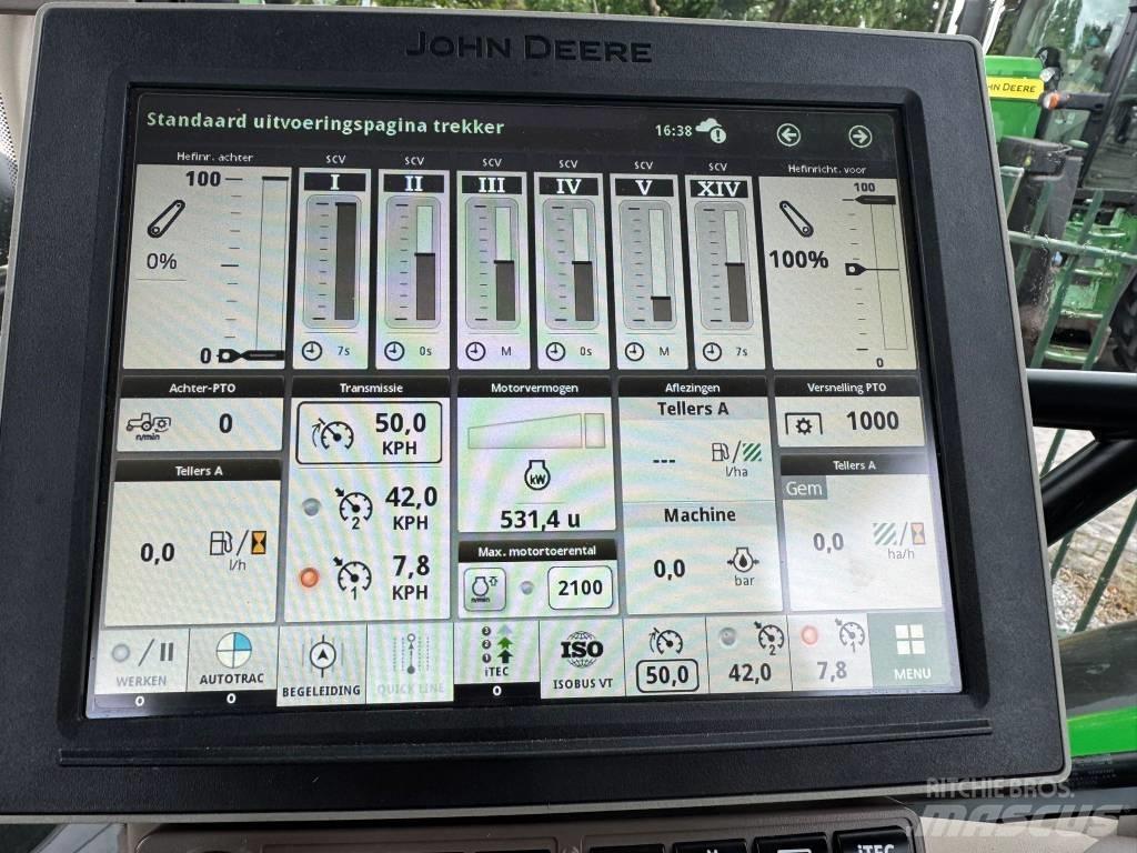 John Deere 6R 185 Traktoriai