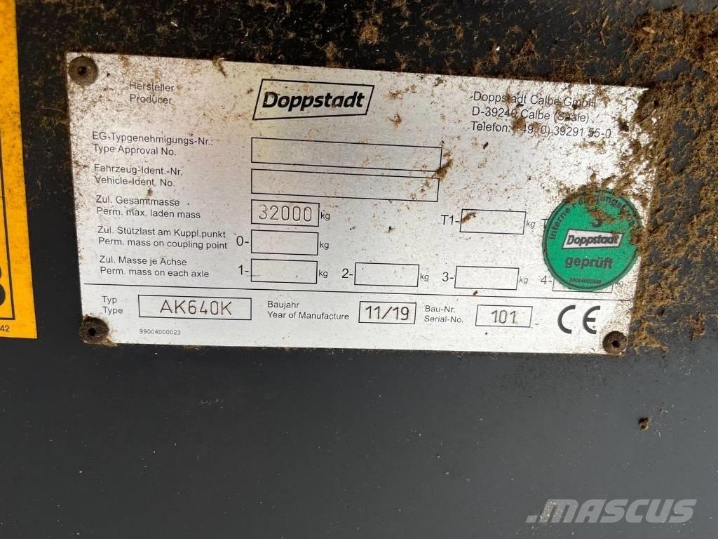 Doppstadt AK 640K Atliekų smulkintuvai