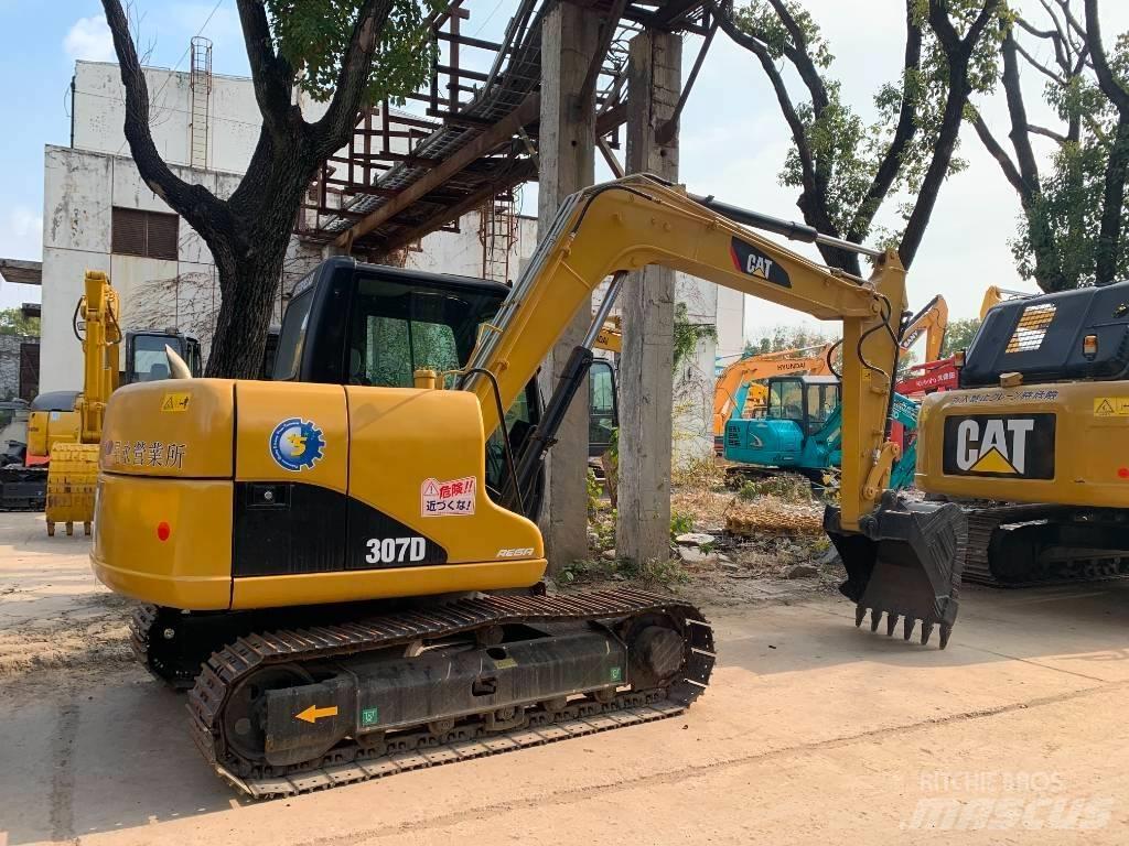 CAT 307D Vidutinės galios ekskavatoriai 7-12 t