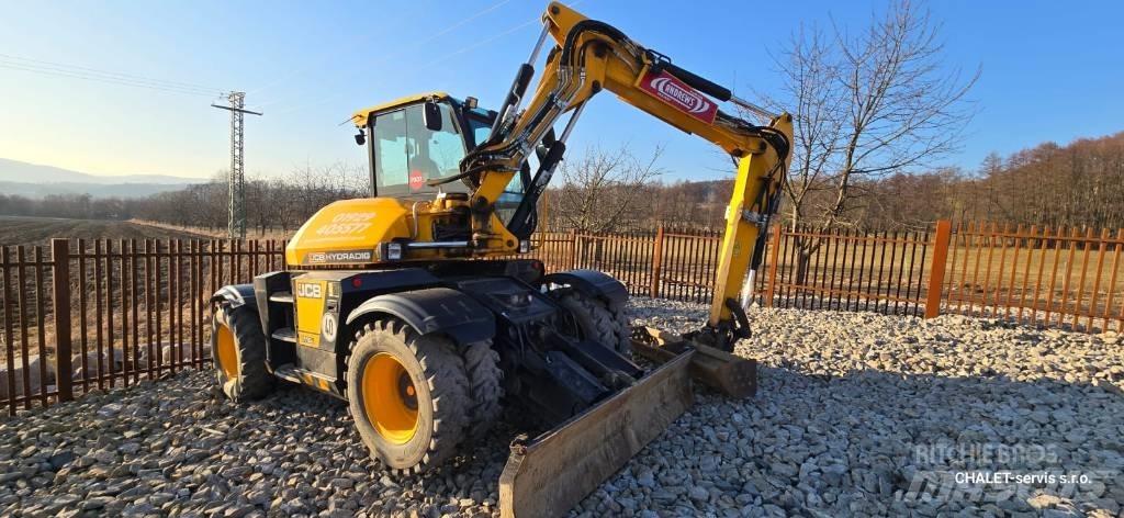 JCB 110 W Hydradig Ratiniai ekskavatoriai