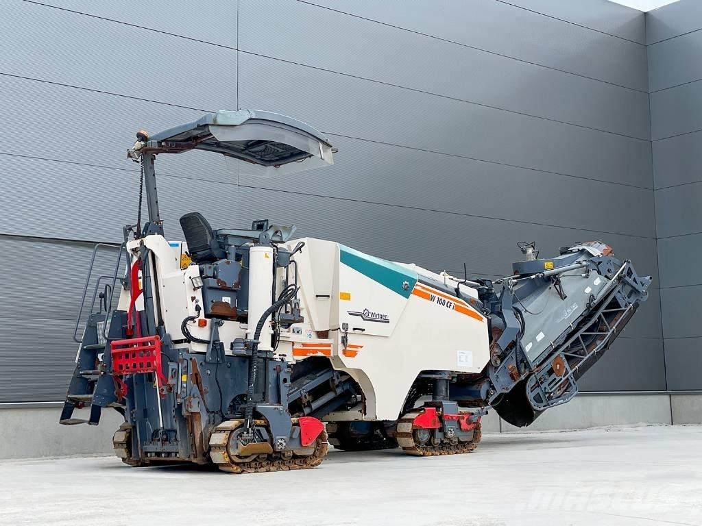 Wirtgen W 100 CFI Asfalto šalto frezavimo technika