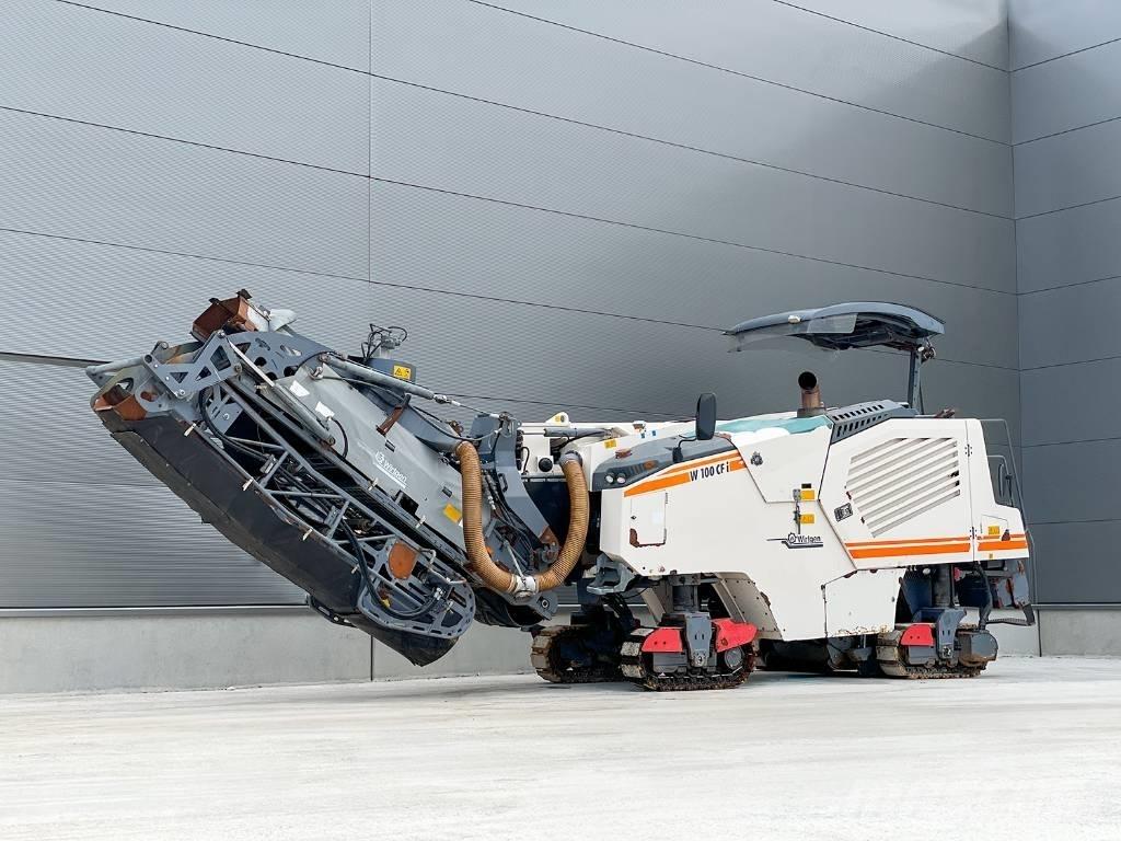 Wirtgen W 100 CFI Asfalto šalto frezavimo technika