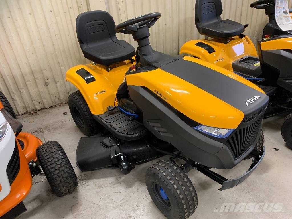 Stiga E-RIDE S500 Rankinės vejapjovės